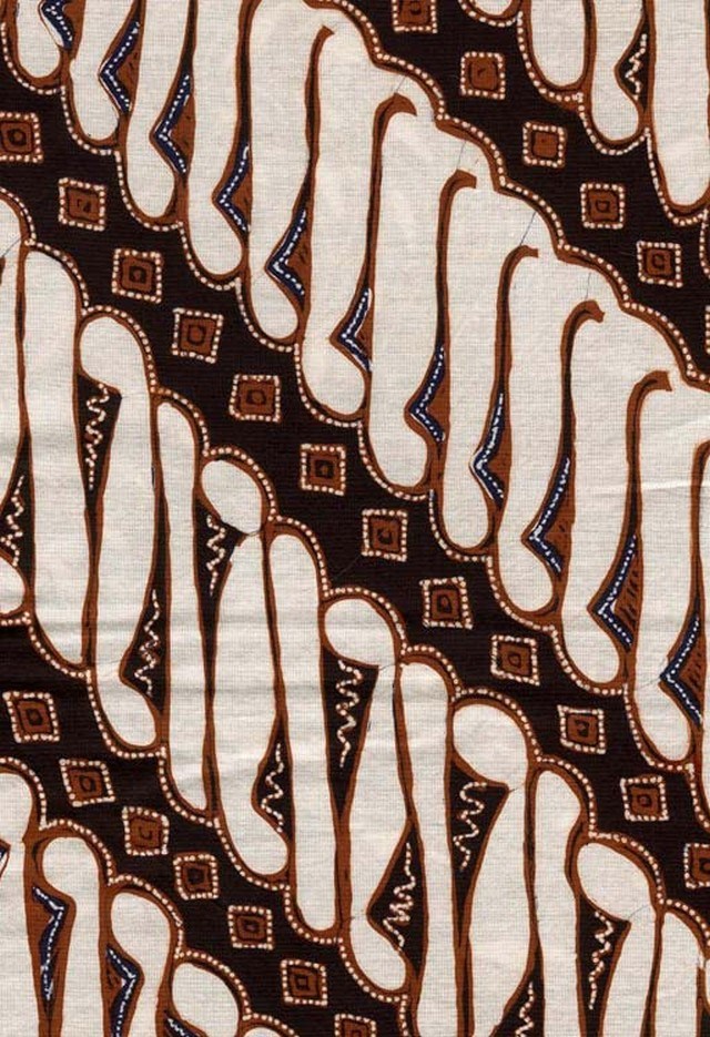 Batik Yogyakarta Motif Kawung Parang Tuding